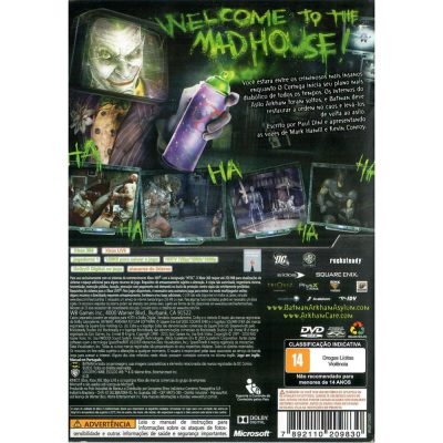 Batman Arkham Asylum Game Of The Year - Xbox 360 (Platinum Hits)