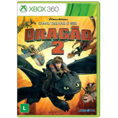 Como Treinar Seu Dragão 2 - Xbox 360 (Encarte, Riscos)