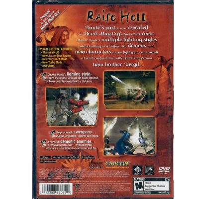Devil May Cry 3 Dante's Awakening Special Edition - Ps2 (Greatest Hits)