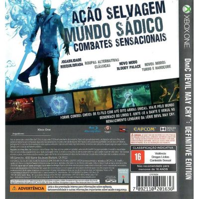 Dmc Devil May Cry: Definitive Edition - Xbox One (Usado)