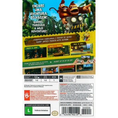 Donkey Kong Country Returns Hd - Nintendo Switch