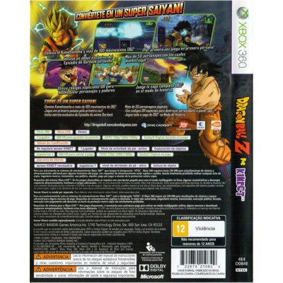 Dragon Ball Z For Kinect - Xbox 360