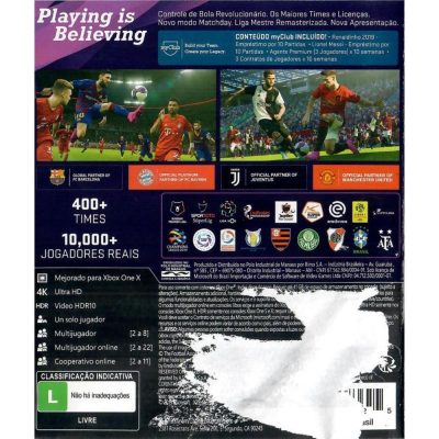 Efootball Pes 2020 - Xbox One (Usado)
