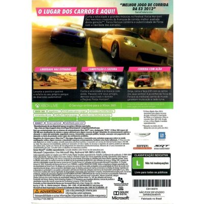 Forza Horizon - Xbox 360 (Usado)