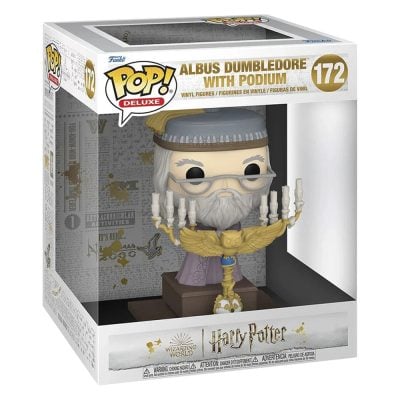 Funko Pop Albus Dumbledore With Podium 172 (Deluxe Edition)