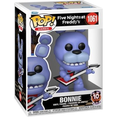 Funko Pop Bonnie Com Guitarra 1061 – Edição 10 Anos (Five Nights At Freddy’S)