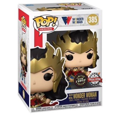 Funko Pop Death Metal Wonder Woman 385 (Special Edition) (Chase) (Glows)