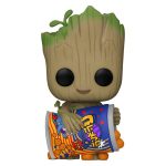 Funko Pop Groot With Cheese Puffs 1196 (Special Edition) (Flocked) Funko Pop Groot With Cheese Puffs 1196 (Special Edition) (Flocked)