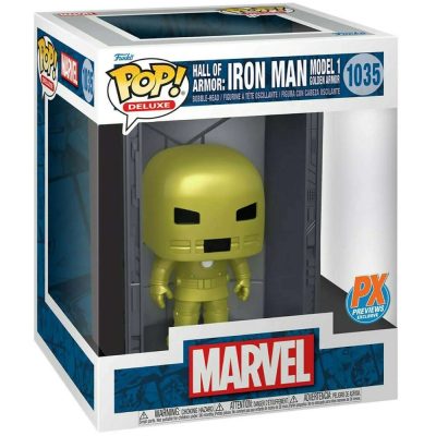 Funko Pop Iron Man Hall Of Armor #1035 (Deluxe) (Px Exclusive)