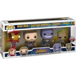 Funko Pop Marvel 4-Pack (Iron Man / Captain America / Thanos / Groot) Funko Pop Marvel 4-Pack (Iron Man / Captain America / Thanos / Groot)