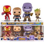 Funko Pop Marvel 4-Pack (Iron Man / Captain America / Thanos / Groot) Funko Pop Marvel 4-Pack (Iron Man / Captain America / Thanos / Groot)