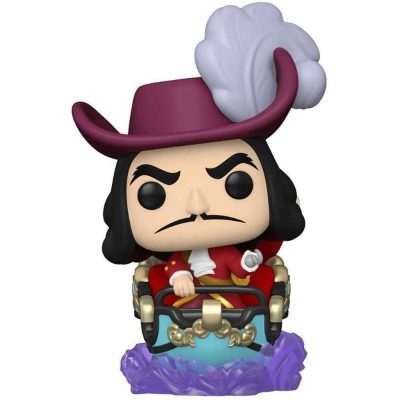 Funko Pop Rides - Captain Hook At The Peter Pan's Flight Attraction #109