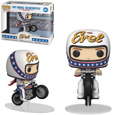 Funko Pop Rides - Evel Knievel On Motorcycle #101 (Rides)