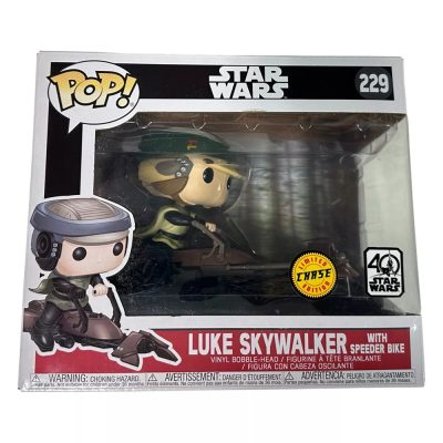 Funko Pop Star Wars - Luke Skywalker With Speeder Bike 229
