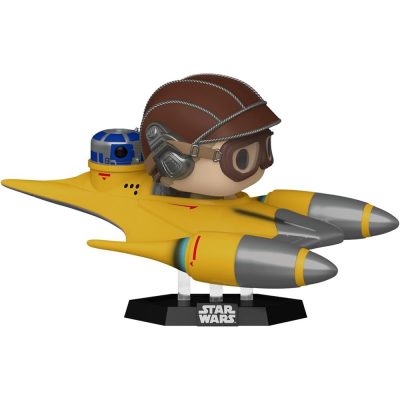Funko Pop Star Wars Rides Super Deluxe - Anakin In Naboo Sarfighter With R2-D2 #677