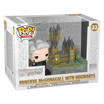 Funko Pop Town - Minerva Mcgonagall With Hogwarts 33