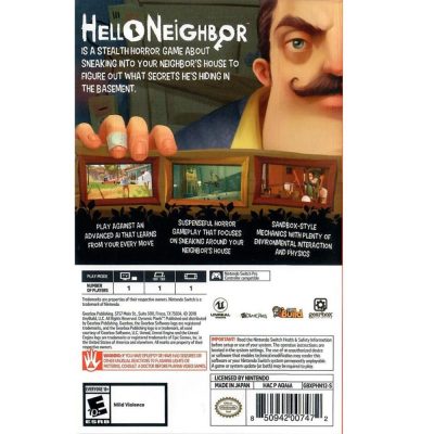 Hello Neighbor - Nintendo Switch