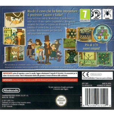 Il Professor Layton Richiamo Dello Spettro - Nintendo Ds (Usado)