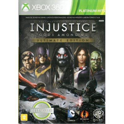 Injustice Gods Among Us Ultimate Edition - Xbox 360 (Platinum Hits) (Usado)