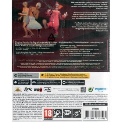 Killer Klowns From Outer Space The Game - Ps5
