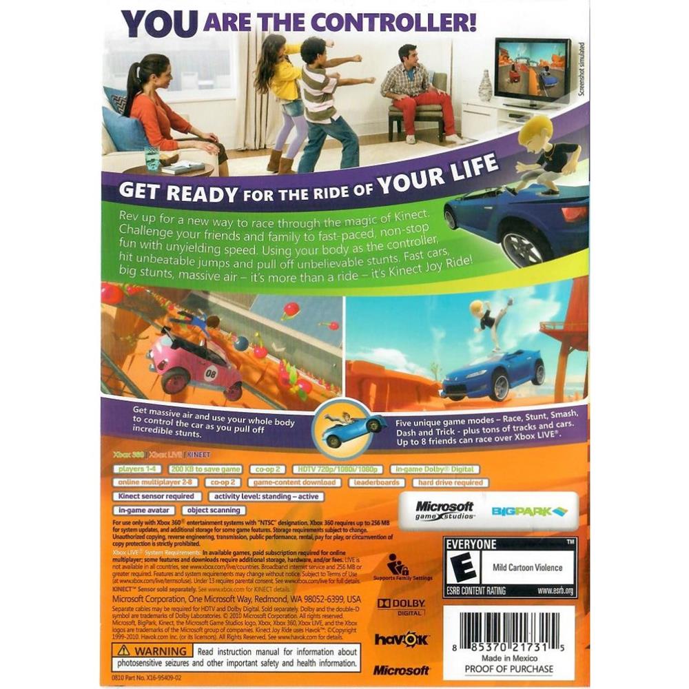 Kinect Joy Ride - Xbox 360