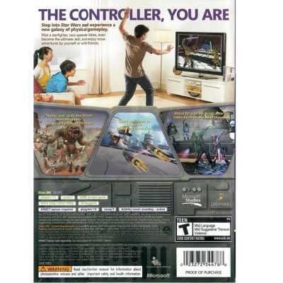 Kinect Star Wars - Xbox 360 #3 (Capa,Sem Manual,Risco)