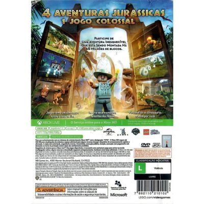 Lego Jurassic World - Xbox 360 (Usado)