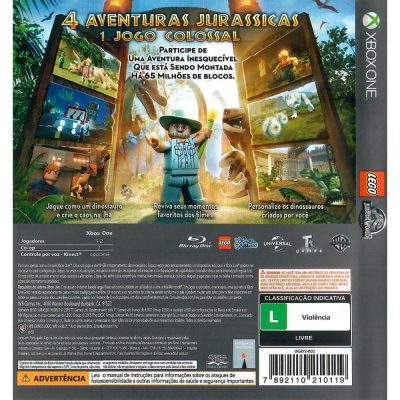 Lego Jurassic World - Xbox One (Usado)