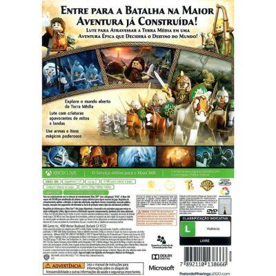 Lego O Senhor Dos Anéis - Xbox 360 (Usado)