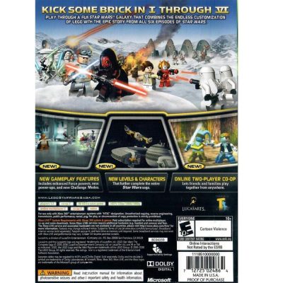 Lego Star Wars The Complete Saga - Xbox 360 (Platinum Hits) (Usado)