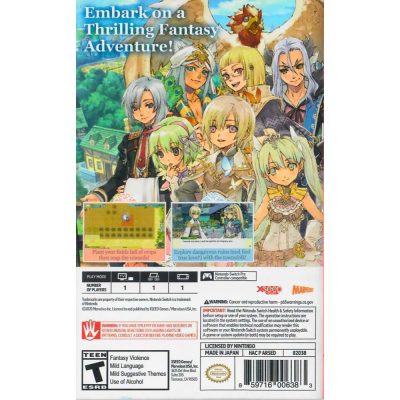 Rune Factory 4 Special - Nintendo Switch