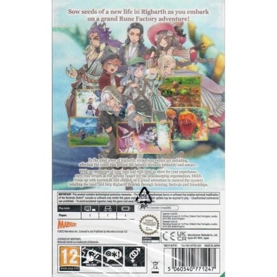 Rune Factory 5 - Nintendo Switch