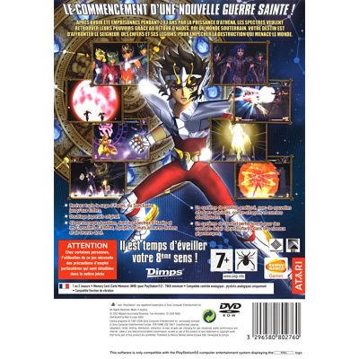 Saint Seiya Hades (Les Chevaliers Du Zodiaque) - Ps2 (Europeu) (Usado)