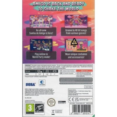 Samba De Amigo Party Central - Nintendo Switch