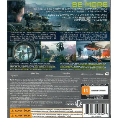 Sniper Ghost Warrior 3 - Xbox One (Usado)