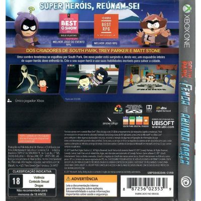 South Park A Fenda Que Abunda A Força - Xbox One (Usado)