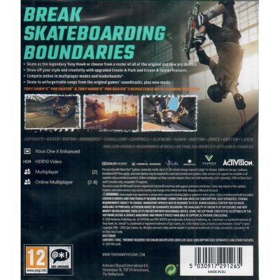 Tony Hawks Pro Skater 1+2 - Xbox One