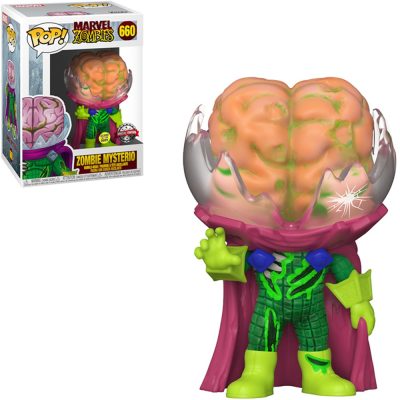 Xfunko Pop Marvel Zombies – Zombie Mysterio 660 (Glows) (Special Edition)