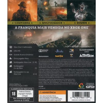 Call Of Duty Wwii - Xbox One (Seminovo)