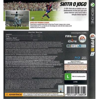 Fifa 15 - Xbox One(Usado)