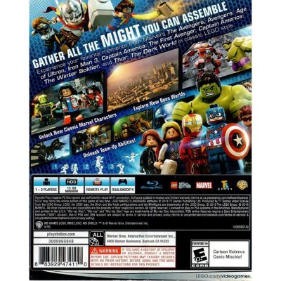 Lego Marvel Vingadores - Ps4 (Usado)