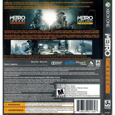 Metro Redux - Xbox One (Usado)