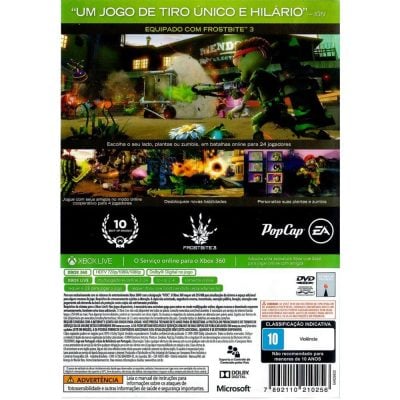 Plants Vs Zombies Garden Warfare - Xbox 360 (Platinum Hits)