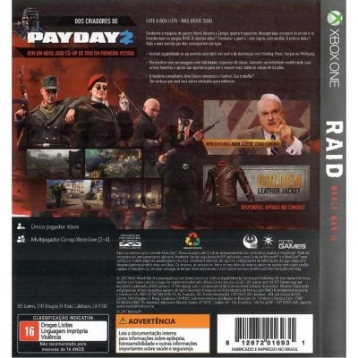 Raid World War 2 - Xbox One (Usado)