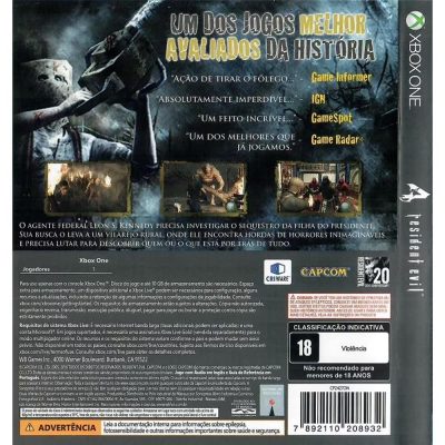 Resident Evil 4 - Xbox One (Usado)