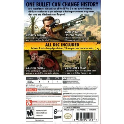 Sniper Elite 3 Ultimate Edition - Nintendo Switch