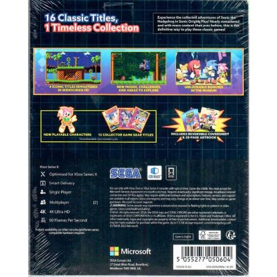 Sonic Origins Plus - Xbox One E Xbox Series