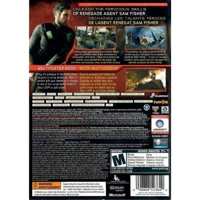 Splinter Cell Conviction - Xbox 360