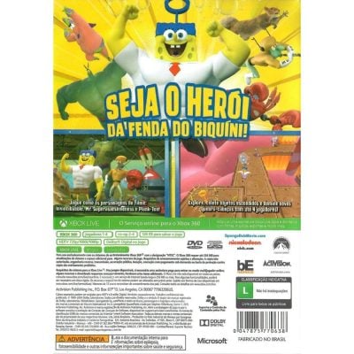 Spongebob Hero Pants - Xbox 360 (Usado)