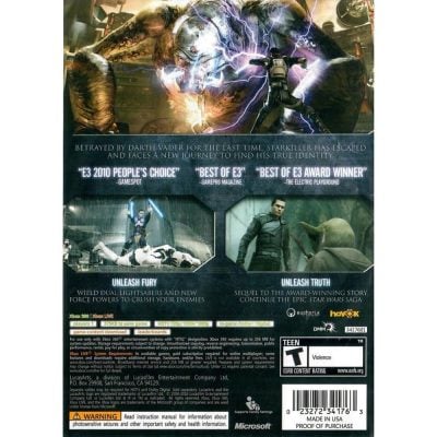 Star Wars The Force Unleashed 2 - Xbox 360